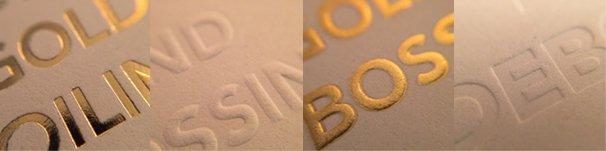 foil embossing